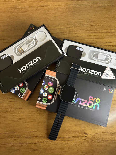 SMARTWATCH HORIZON PRO 4G/5G AMOLED | CÂMERA ROTATIVA + NFC | 16Gb DE ARMAZENAMENTO E 2Gb DE RAM - comprar online