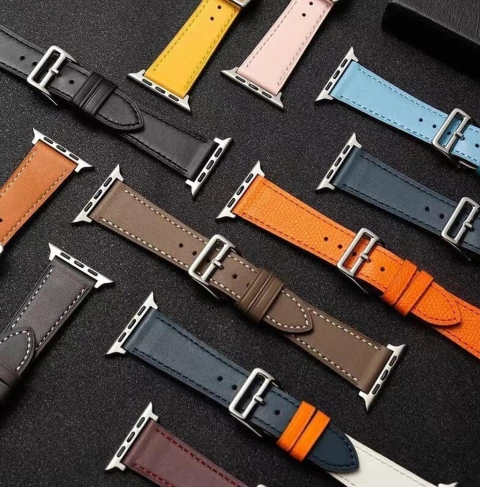 PULSEIRA DE COURO MICROFIBRA 41/42/44/46/49mm