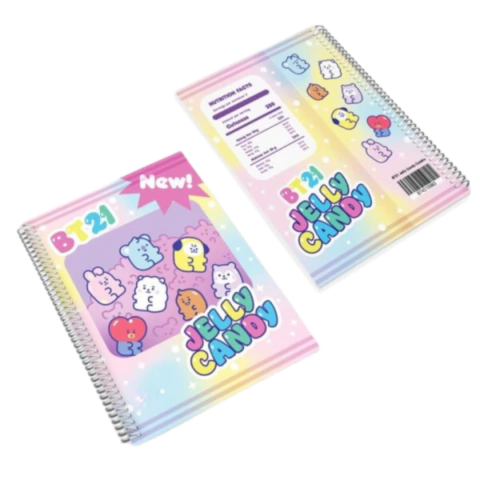 Cuaderno de Pasta Dura BT21
