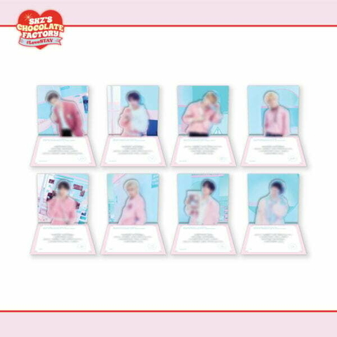 StrayKids 2nd #LoveSTAY Chocolate Factory - Message Pop-Up Card