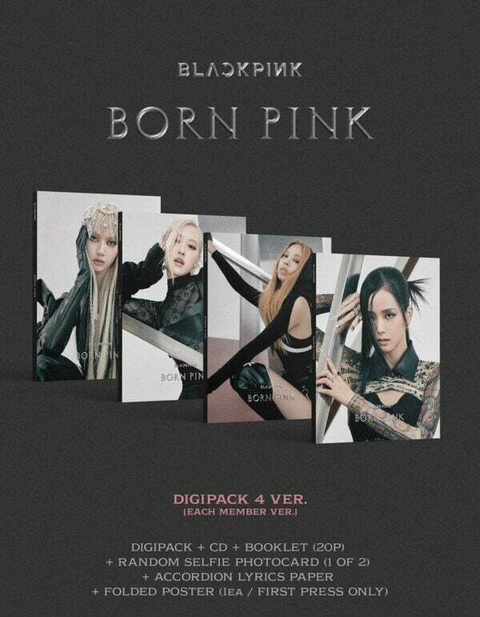 BlackPink 2nd Album Born Pink Digipack Ver.