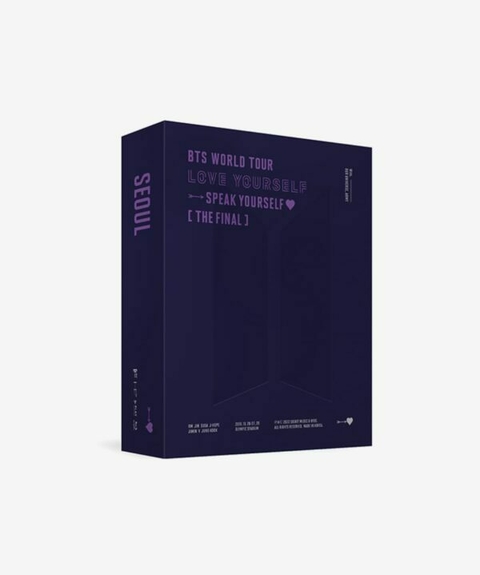 BTS World Tour Love Yourself Speak Yourself The Final Blu-Ray