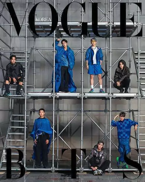 Vogue Revista Korea BTS Portada A