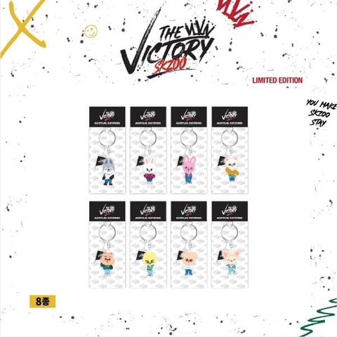 StrayKids X Skzoo The Victory- Acrylic Key Ring