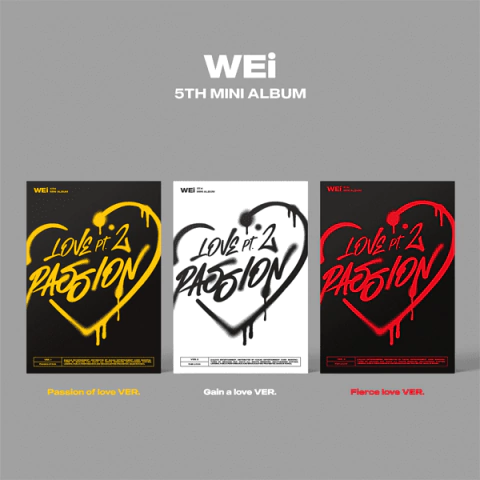 WEi Mini Album Vol. 5 Love Pt. 2 Passion