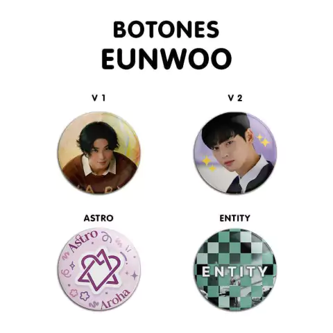 Botones Circulares Eunwoo