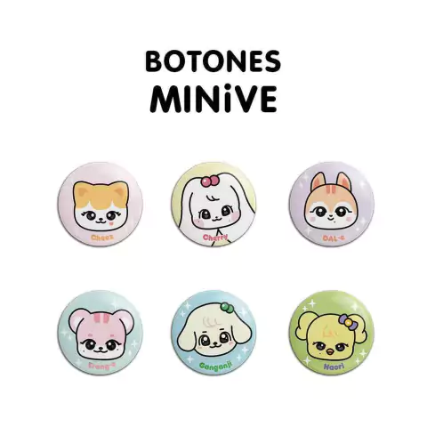 Botones Circulares de Minive