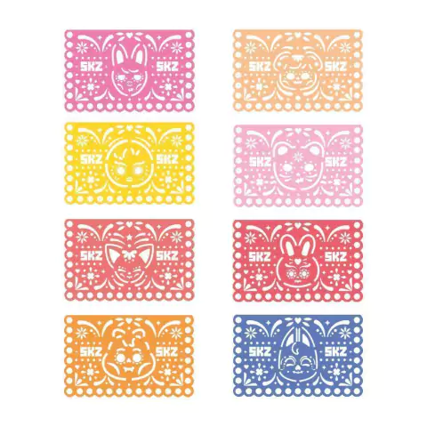 SET Papel Picado de Stray kids