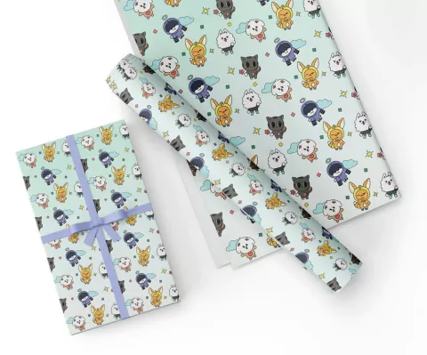 Papel para Envolver de TXT Ppulbatu