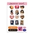 Planilla de Stickers Blackpink Solos