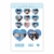 Planilla de Stickers ZB1 Sweet
