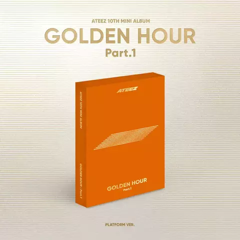 Ateez 10th Mini Album Golden Hour: Part. 1 Platform ver.