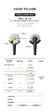 G-Dragon Official Lightstick PREVENTA - Dong Song