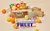BT21 Minini Mini Fruits Keyring / Llavero Oficial de Chimmy - Dong Song