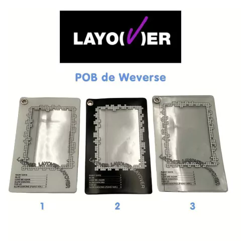 BTS V Layover Cartera POB Oficial de Weverse