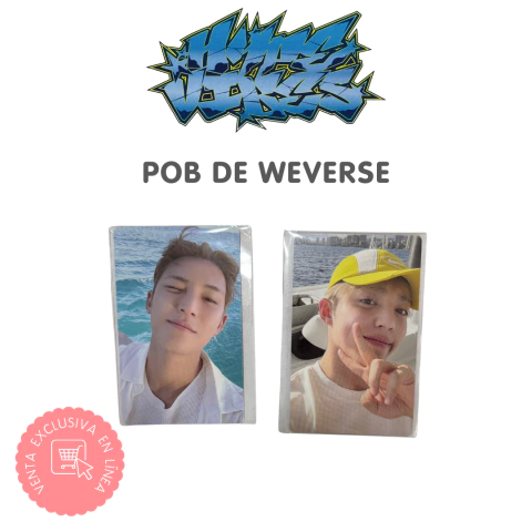 Seventeen Mingyu x S.Coups Hype Vibes Photocard Fansign POB Oficial de Weverse - comprar en línea