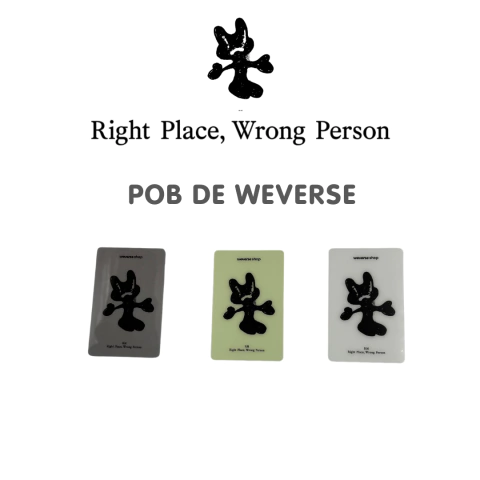 BTS RM Right Here Wrong Place Espejo POB Oficial de Weverse