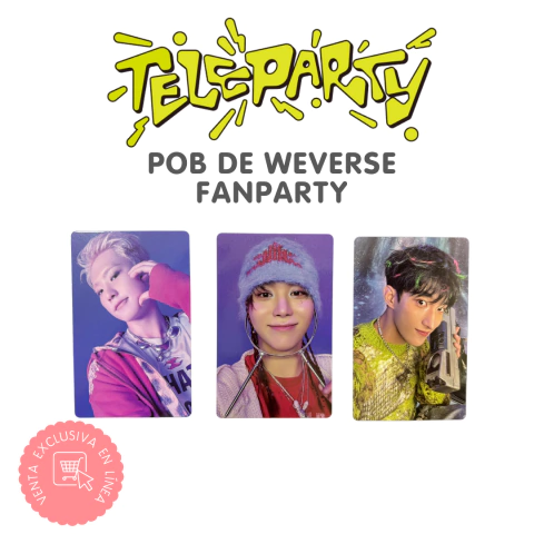 Seventeen BSS Teleparty Photocard POB Oficial de Weverse Fanparty - comprar en línea