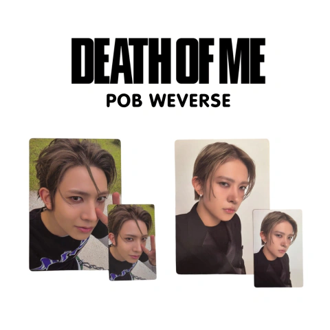 EVAN DEATH OF ME Photocard + Postal POB Oficial de Weverse