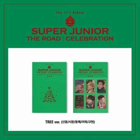 Super Junior The 11th Album Vol. 2 The Road Celebration Tree Ver.