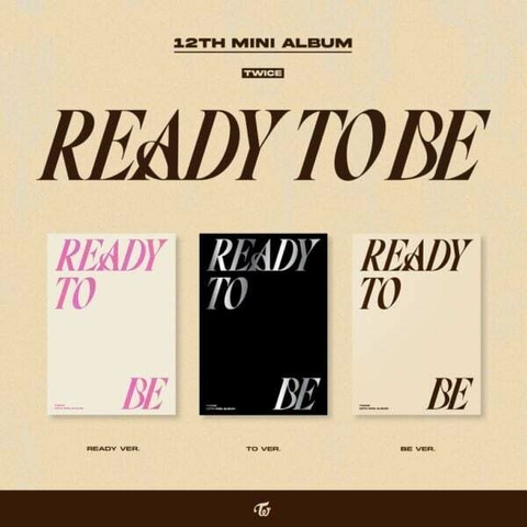 TWICE - 12TH MINI ALBUM READY TO BE