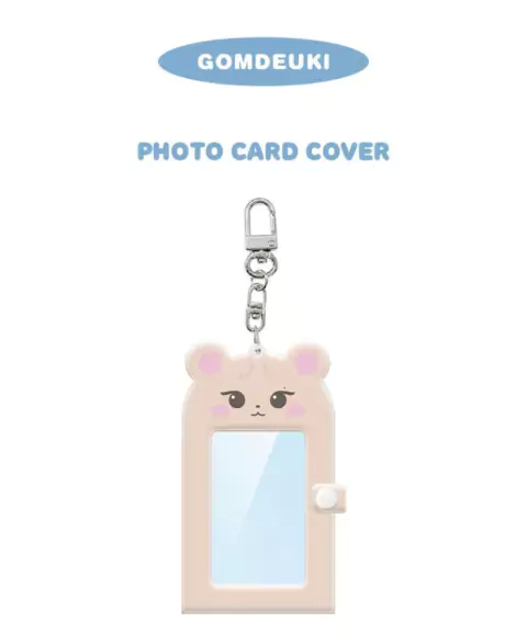 Blackpink - BPTOUR Merch Character Photocard Cover + Flame Set Gomdeuki Ver.