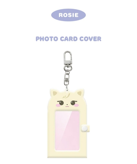 Blackpink - BPTOUR Merch Character Photocard Cover + Flame Set Rosie Ver.