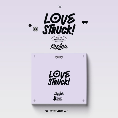 Kep1er The 4th Mini Album LOVESTRUCK Digipack Ver.
