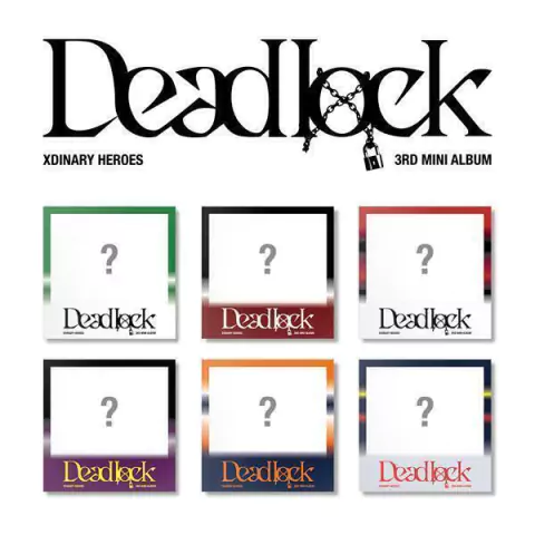 Xdinary Heroes 3rd Mini Album Deadlock Compact Ver. RANDOM