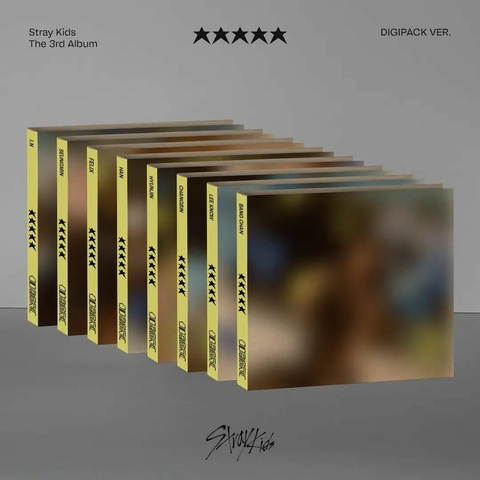 StrayKids The 3rd Album 5 Star Digipack Ver. RANDOM