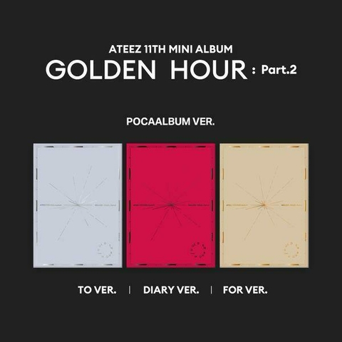 ATEEZ 11th Mini Album Golden Hour: Part. 2 POCAALBUM ver.