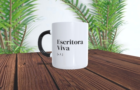 Caneca Escritora Viva