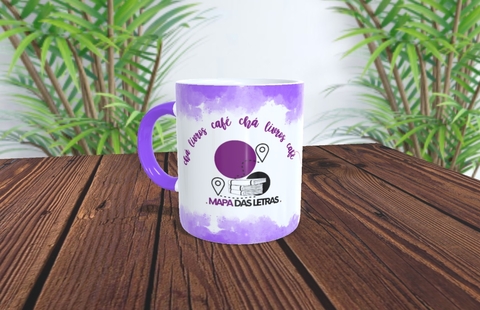 Caneca Mapa das Letras + Escritoras Vivas