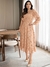 VESTIDO RENDA MIDI VELUDO EM RELEVO LUZIA FAZZOLLI na internet