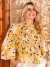 CAMISA CHIFFON ESTAMPA FLORAL - LUZIA FAZZOLLI - comprar online