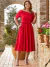 VESTIDO CREPE OMBRO A OMBRO LUZIA FAZZOLLI - loja online