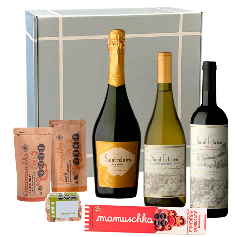 Caja Regalo Premium Saint Felicien Con Rapanui Y Mamuschka - comprar online