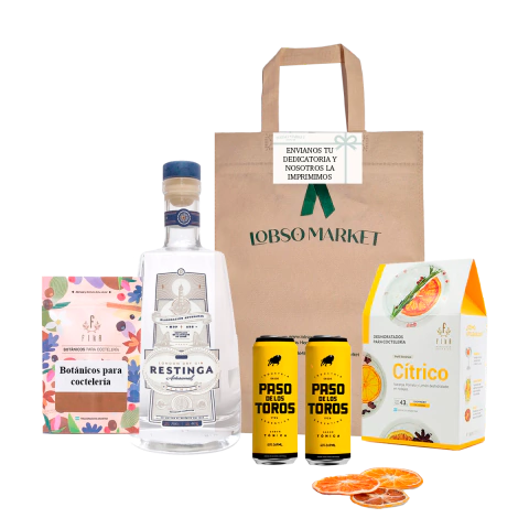 Kit Regalo Gin Restinga + Complementos Gin Tonic - comprar online
