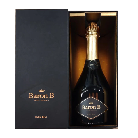 Estuche Regalo Espumante Baron B Extra Brut 750 Ml - comprar online