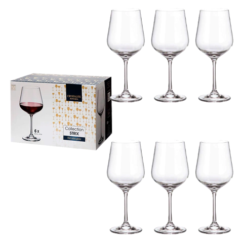 Copa Cristal Crystalite Bohemia Strix 580 Ml Caja x 6 Un - comprar online