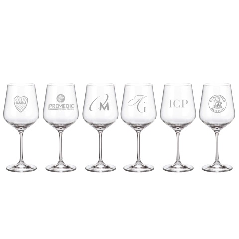 Copa Cristal Bohemia Strix 580ml x 6 Grabados Personalizados - comprar online