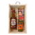 Estuche Madera Regalo Premium Chivas 12 y Sabores en internet