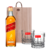 Estuche Whisky Johnnie Walker Red Label y vasos Spiegelau