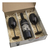 Caja Regalo Vino A Elección Con 2 Copas De Cristal Negras - comprar online