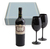 Caja Regalo Rutini Cabernet Malbec X1 + Copa Cristal X2