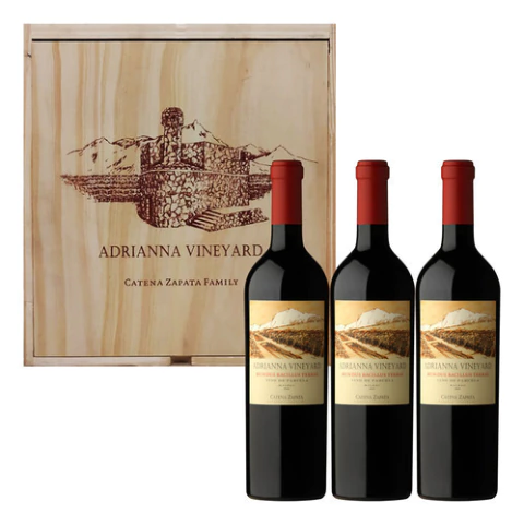 Adrianna Vineyard Mundus Bacillus Terrae Malbec Caja X 3