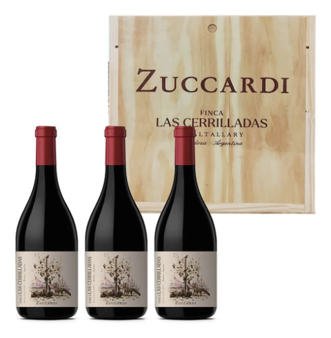 Zuccardi Finca Las Cerrilladas Malbec 2019 Caja x 3 Un - comprar online