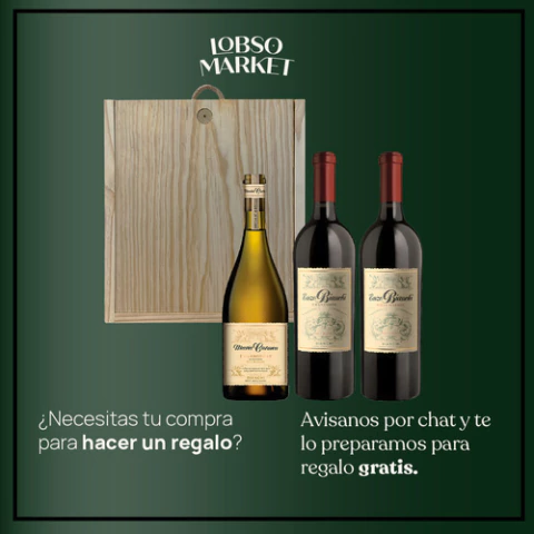 Estuche Madera Regalo Vinos Enzo Bianchi + Maria Carmen - comprar online