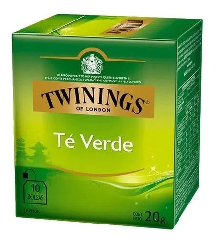Twinings Té Verde Caja X 10 Saquitos De 20 Gramos - comprar online