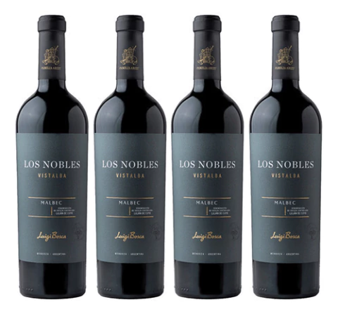 Finca Los Nobles Malbec Vistalba 2021 750 Ml Caja X 4